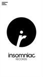 Mobile Screenshot of insomniacrecords.com